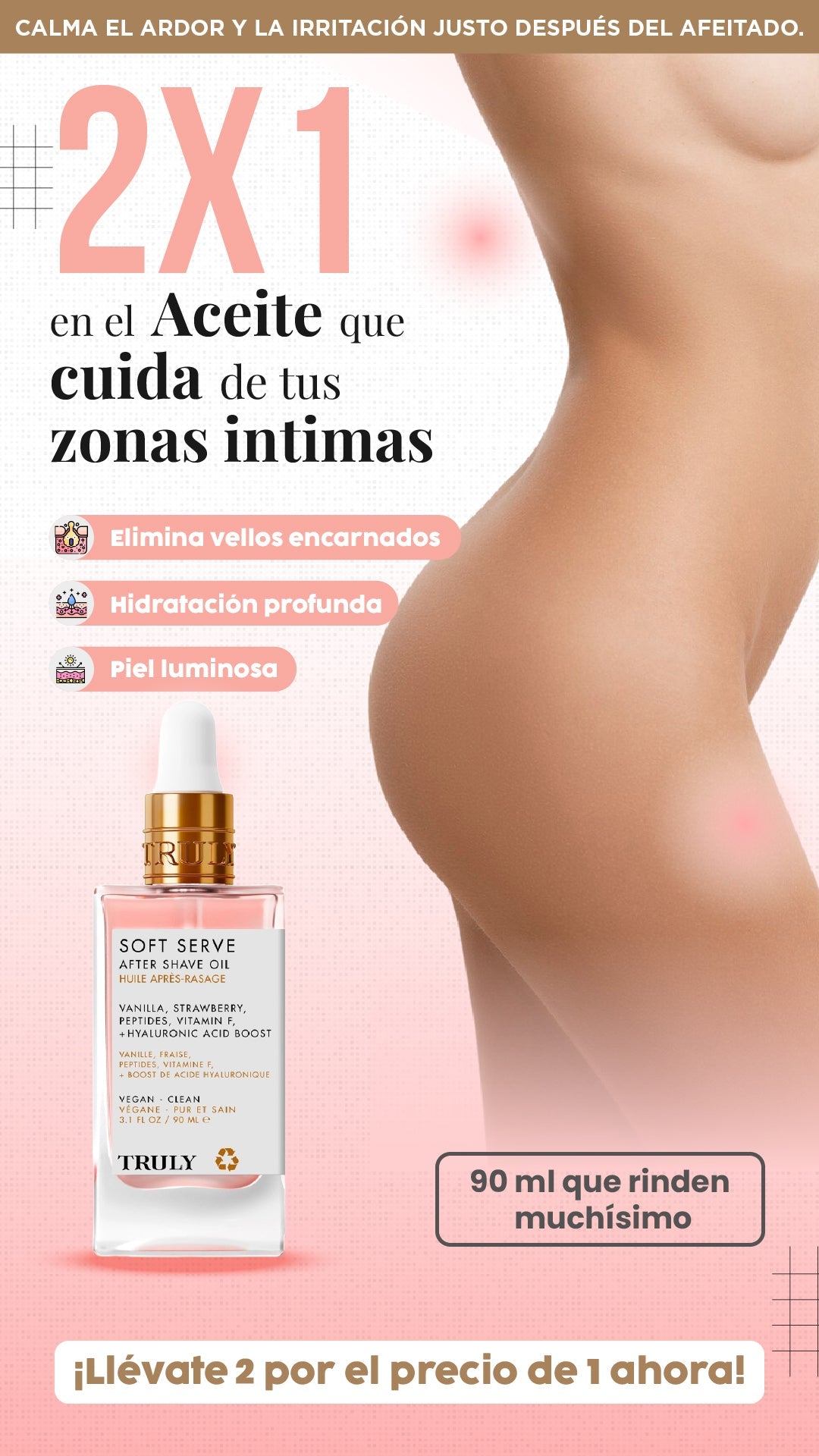 SUPER PROMO| 2x1 en el aceite post-afeitado más amado.