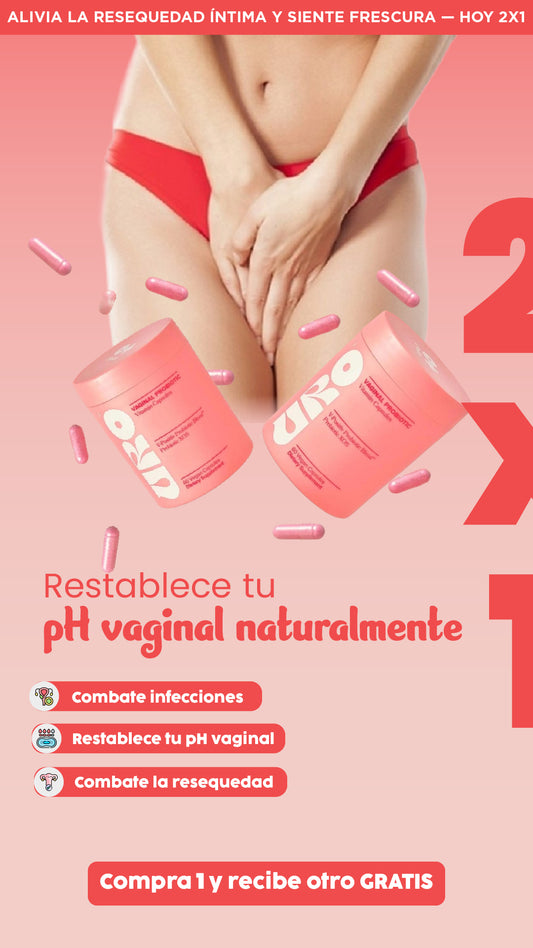 URO|  Equilibra tu zona íntima fácil y rápido 2x1