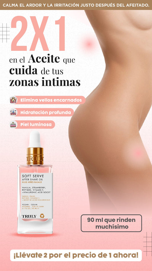 SUPER PROMO| 2x1 en el aceite post-afeitado más amado.