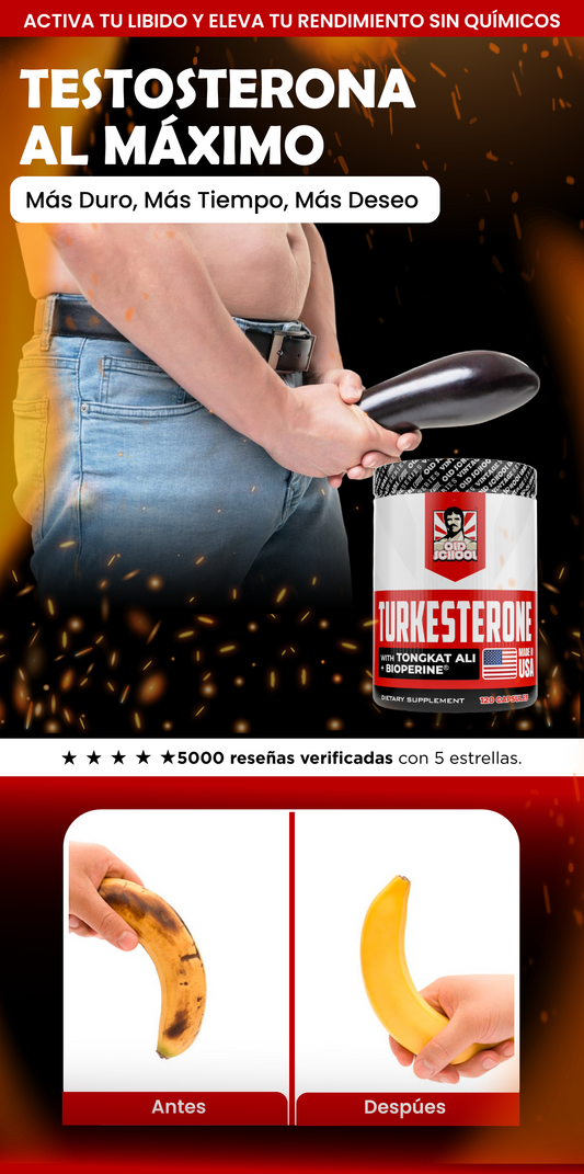 TURKESTERONE| Despierta tu lado más potente!!